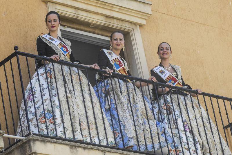 El concurso de mascletás arranca con buen estruendo