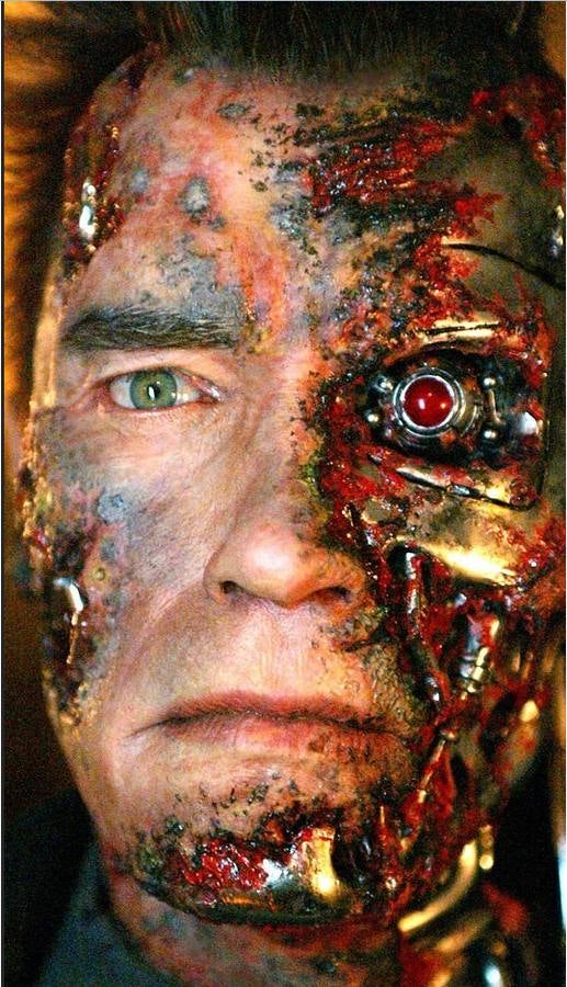 Arnold Schwarzenegger en 'Terminator 3'.