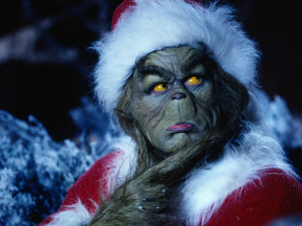 Jim Carrey en 'El Grinch'.