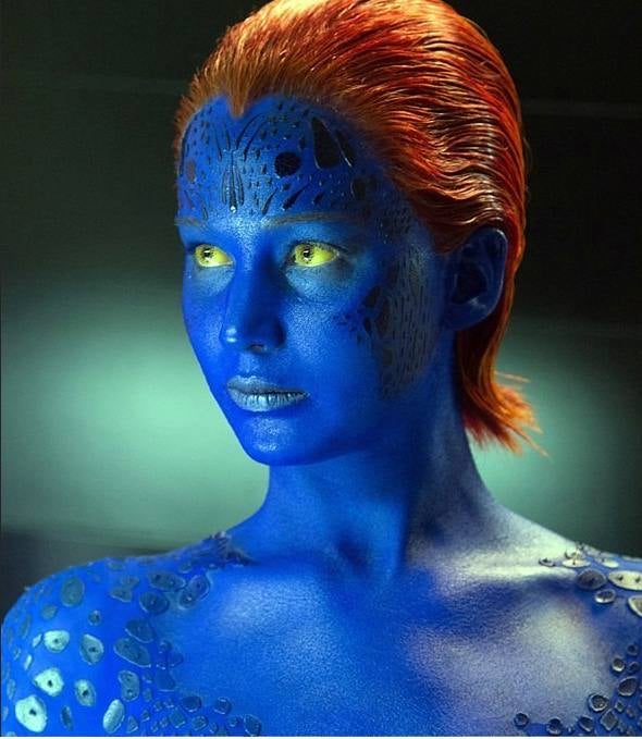 Jennifer Lawrence en 'X-Men'.