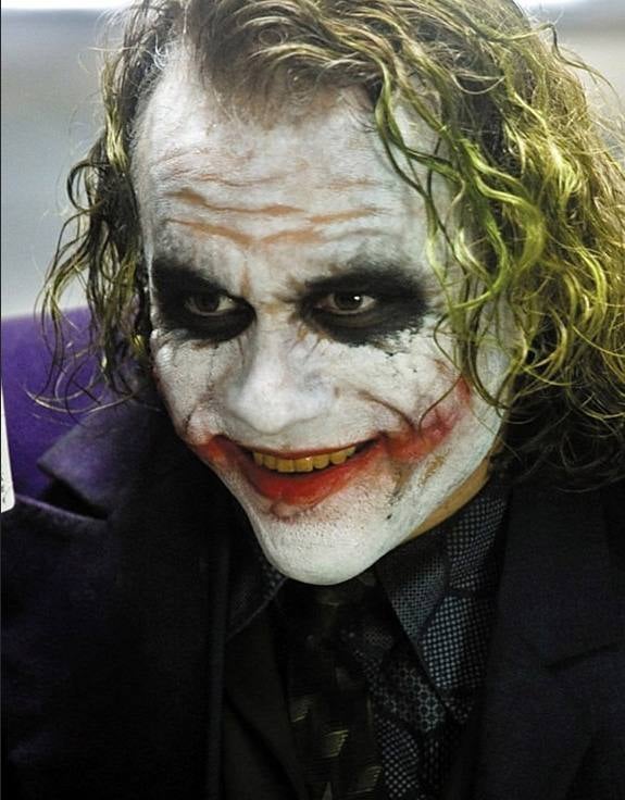 Heath Ledger en 'Batman: El caballero oscuro'.