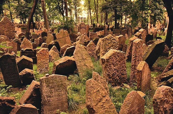 8. Cementerio judío de Praga (Chequia). 