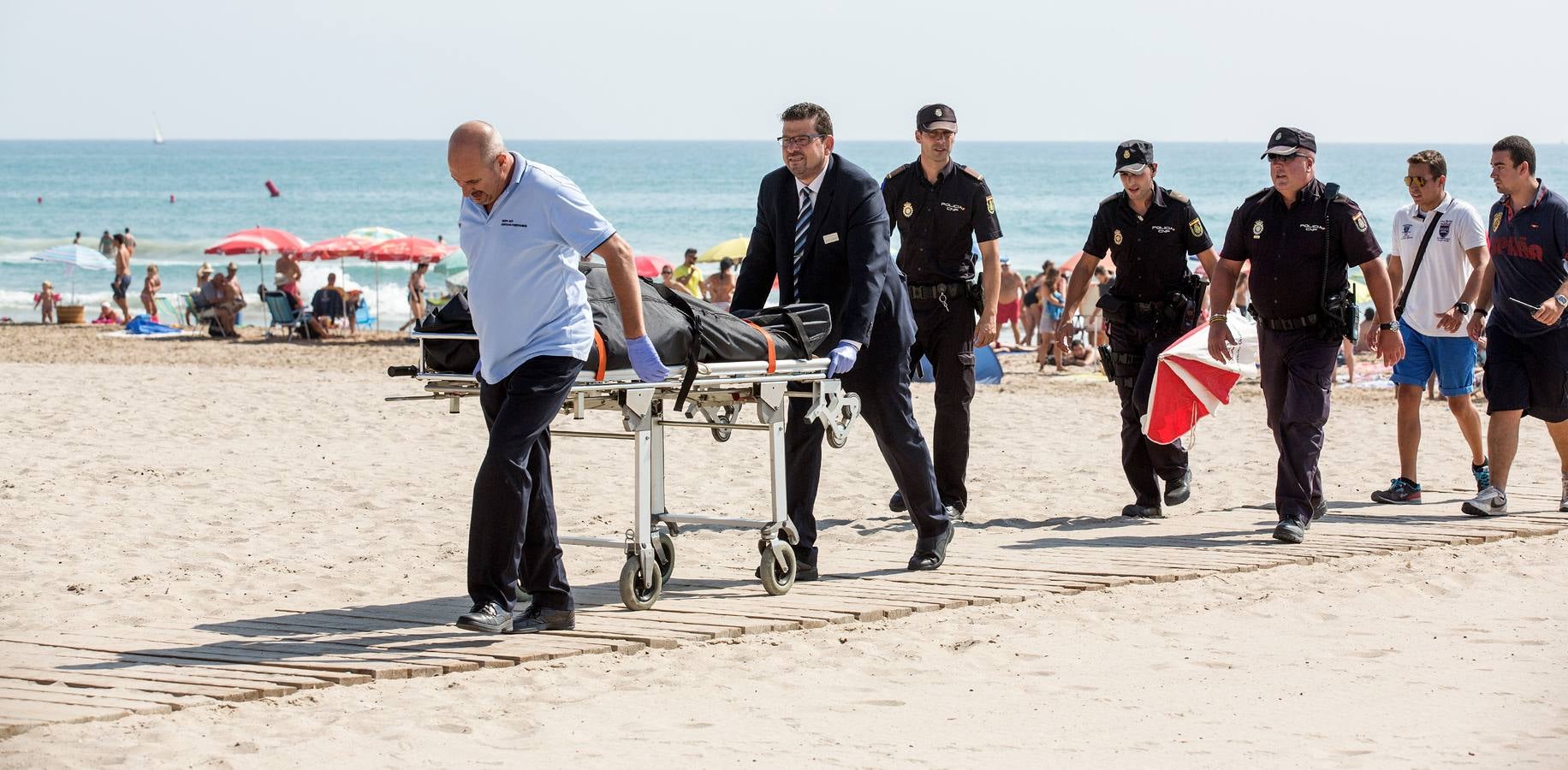 Un bañista de 55 años muere ahogado en la playa de San Juan