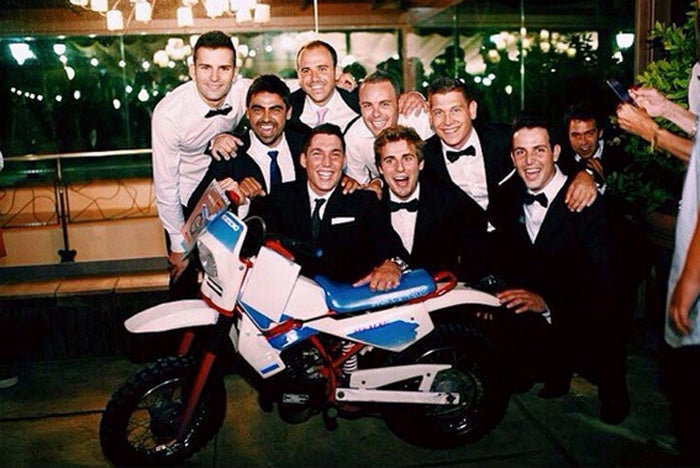 La boda de Aleix Espargaró en imágenes