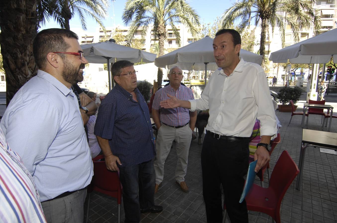 Carlos González, como candidato a las primarias del PSOE en Elche