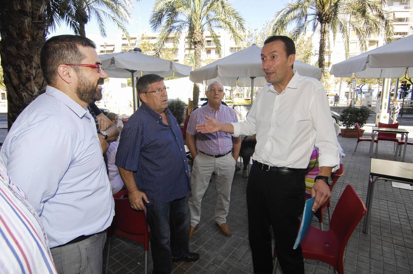 Carlos González, como candidato a las primarias del PSOE en Elche