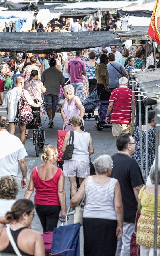 Mercadillo de Teulada en Alicante