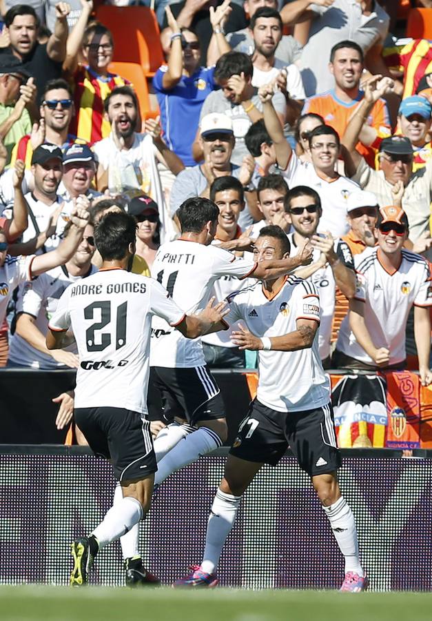 Las mejore imágenes del 3-1 del Valencia al Espanyol