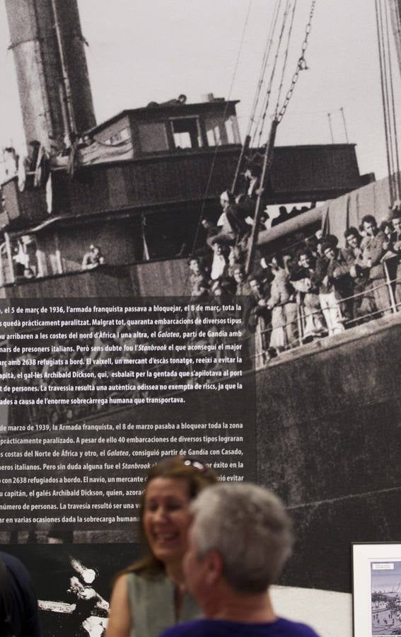 La exposición &#039;Exilio&#039; en La Nau