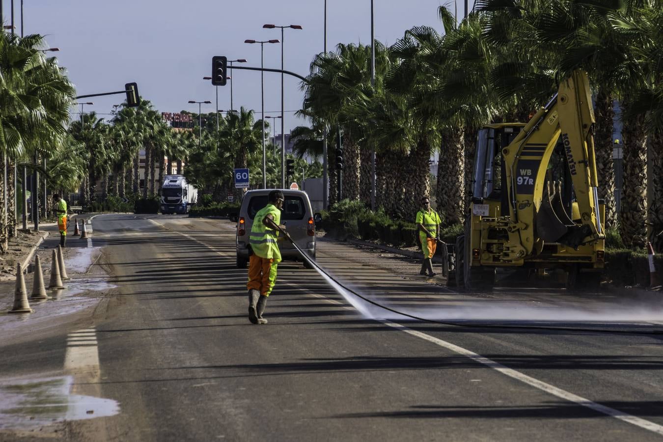Limpieza de la Nacional 340