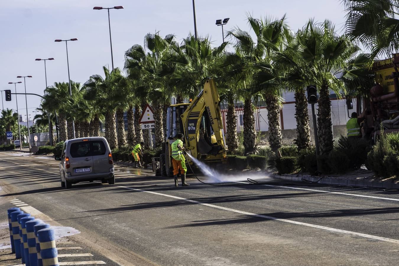 Limpieza de la Nacional 340