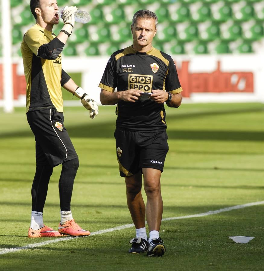 El Elche se prepara para el Almería