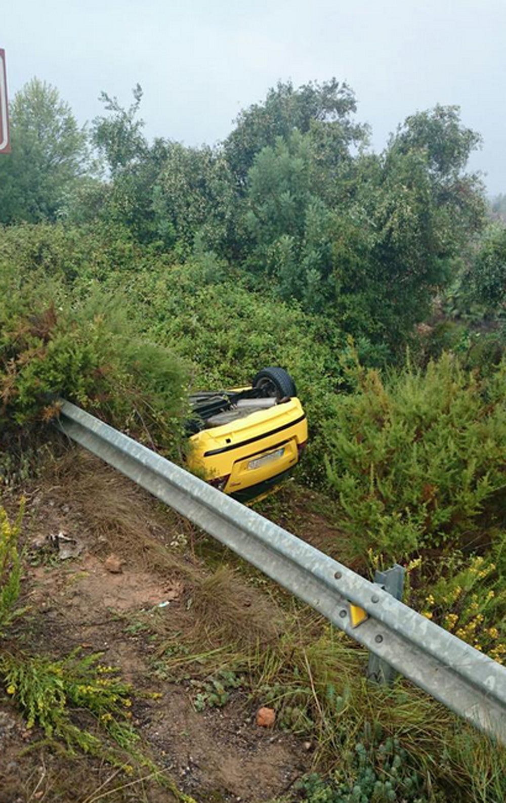 Accidente de coche en Estubeny