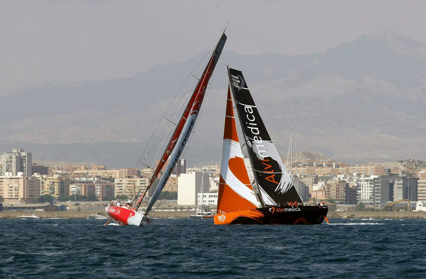 Primera regata de la Volvo