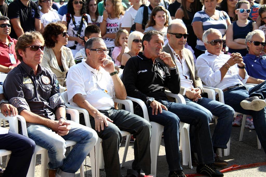 Homenaje a Champi herreros por los 25 años de su título mundial de 80 cc