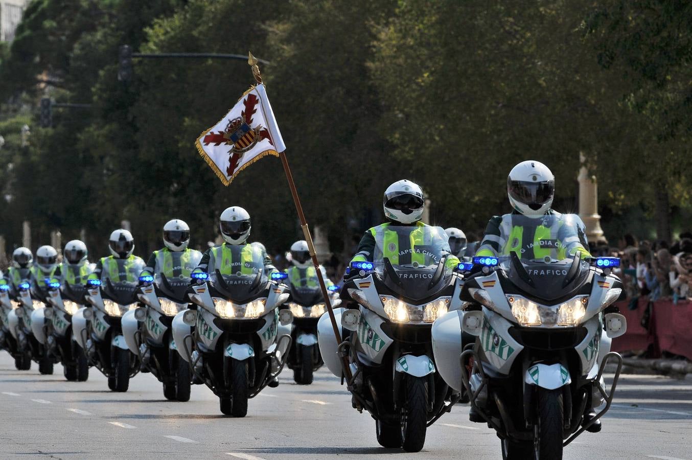 Celebración de la fiesta de la Guardia Civil