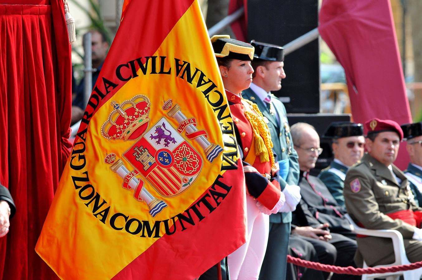 Celebración de la fiesta de la Guardia Civil