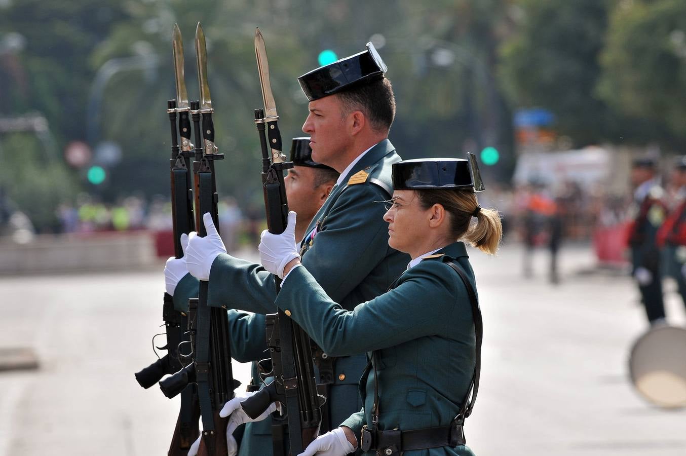 Celebración de la fiesta de la Guardia Civil