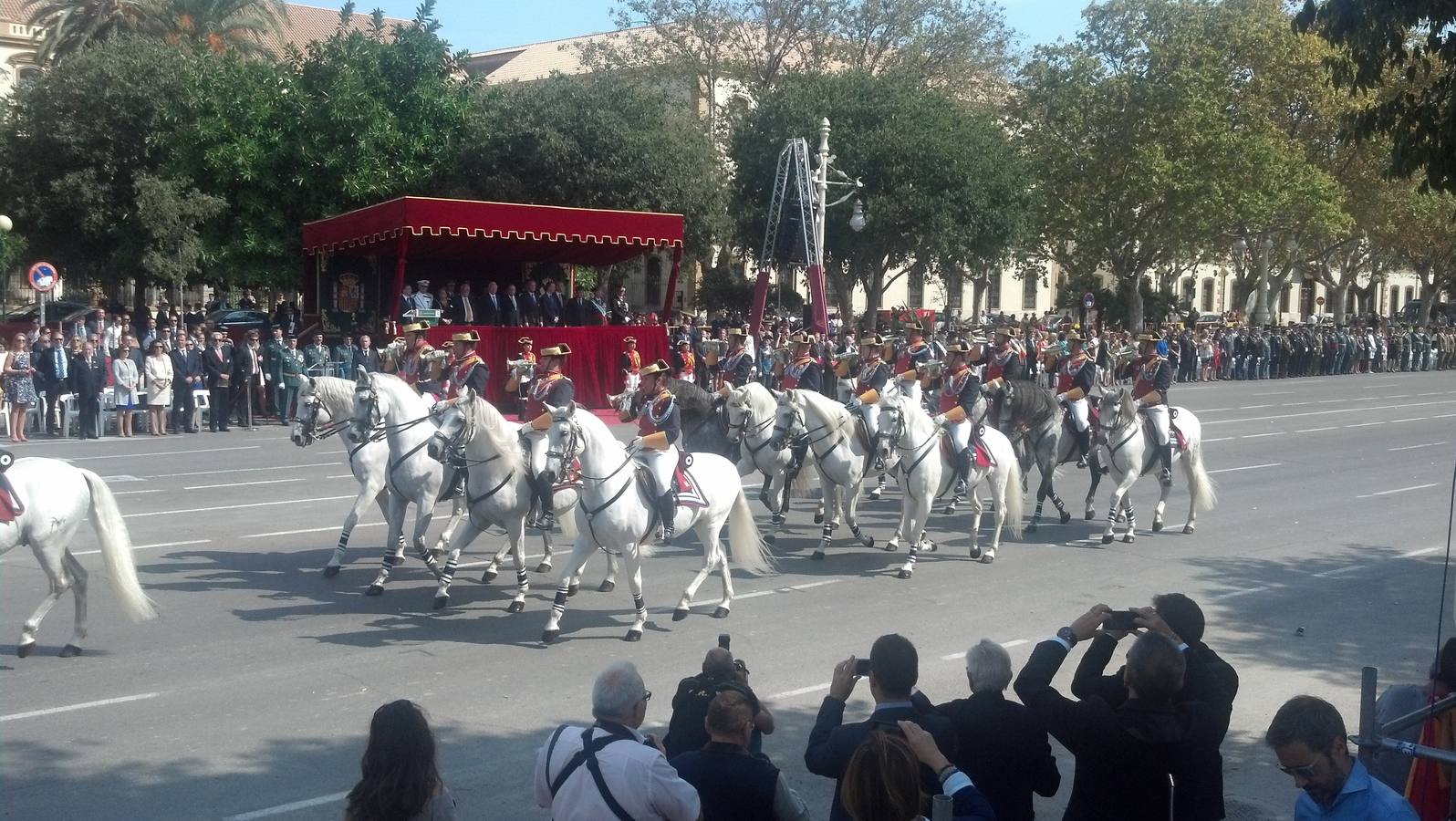 Celebración de la fiesta de la Guardia Civil