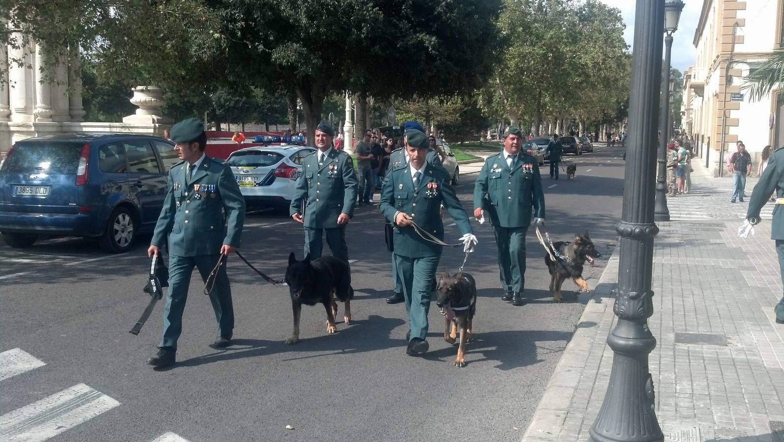 Celebración de la fiesta de la Guardia Civil