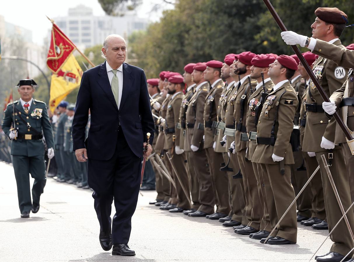 Celebración de la fiesta de la Guardia Civil