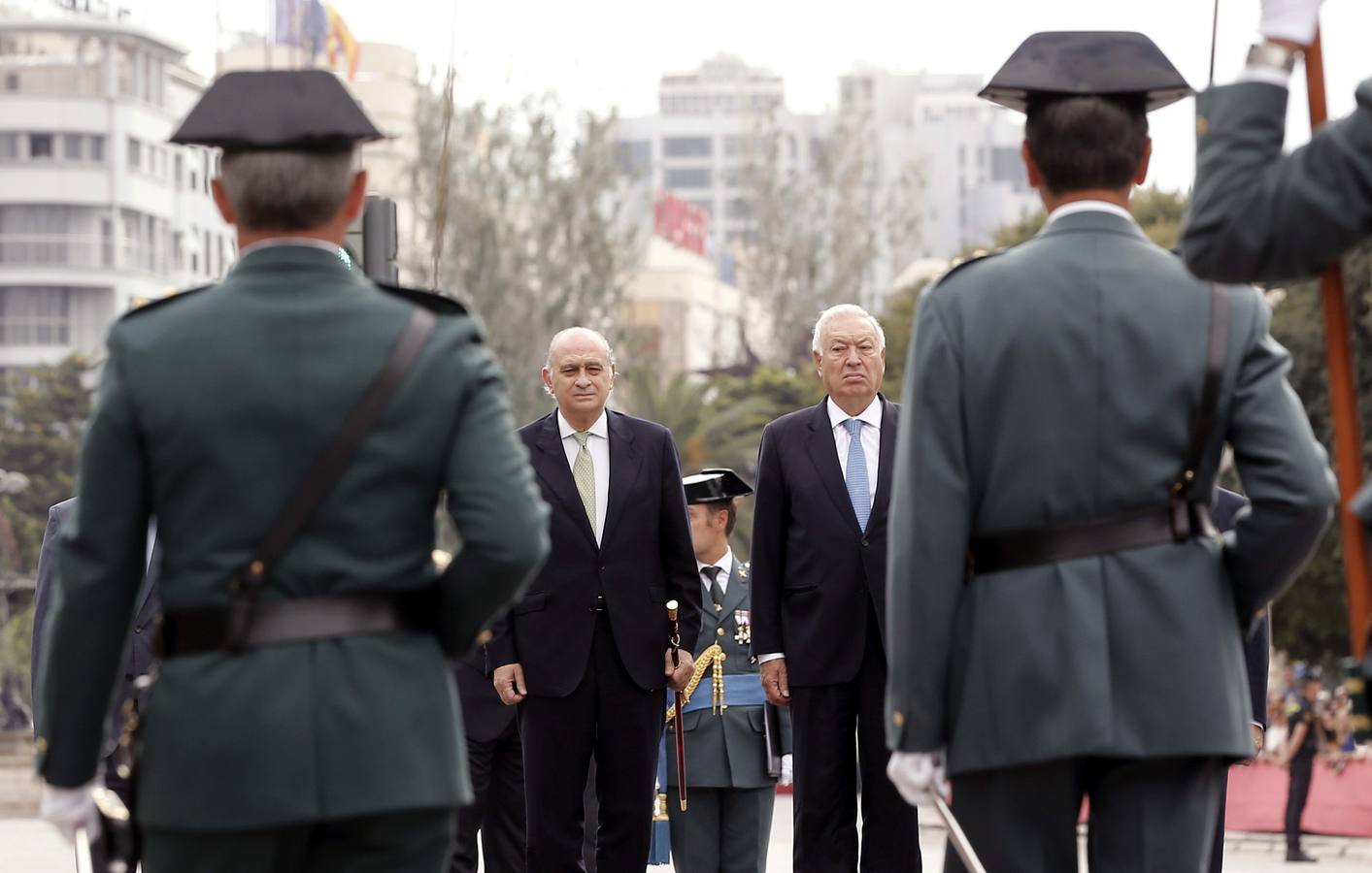 Celebración de la fiesta de la Guardia Civil