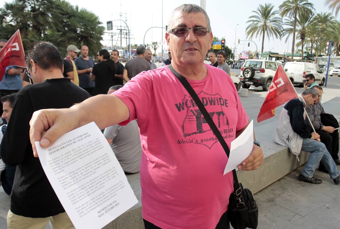 Convocan a los empleados de La Alcoyana para acabar con la huelga de autobuses