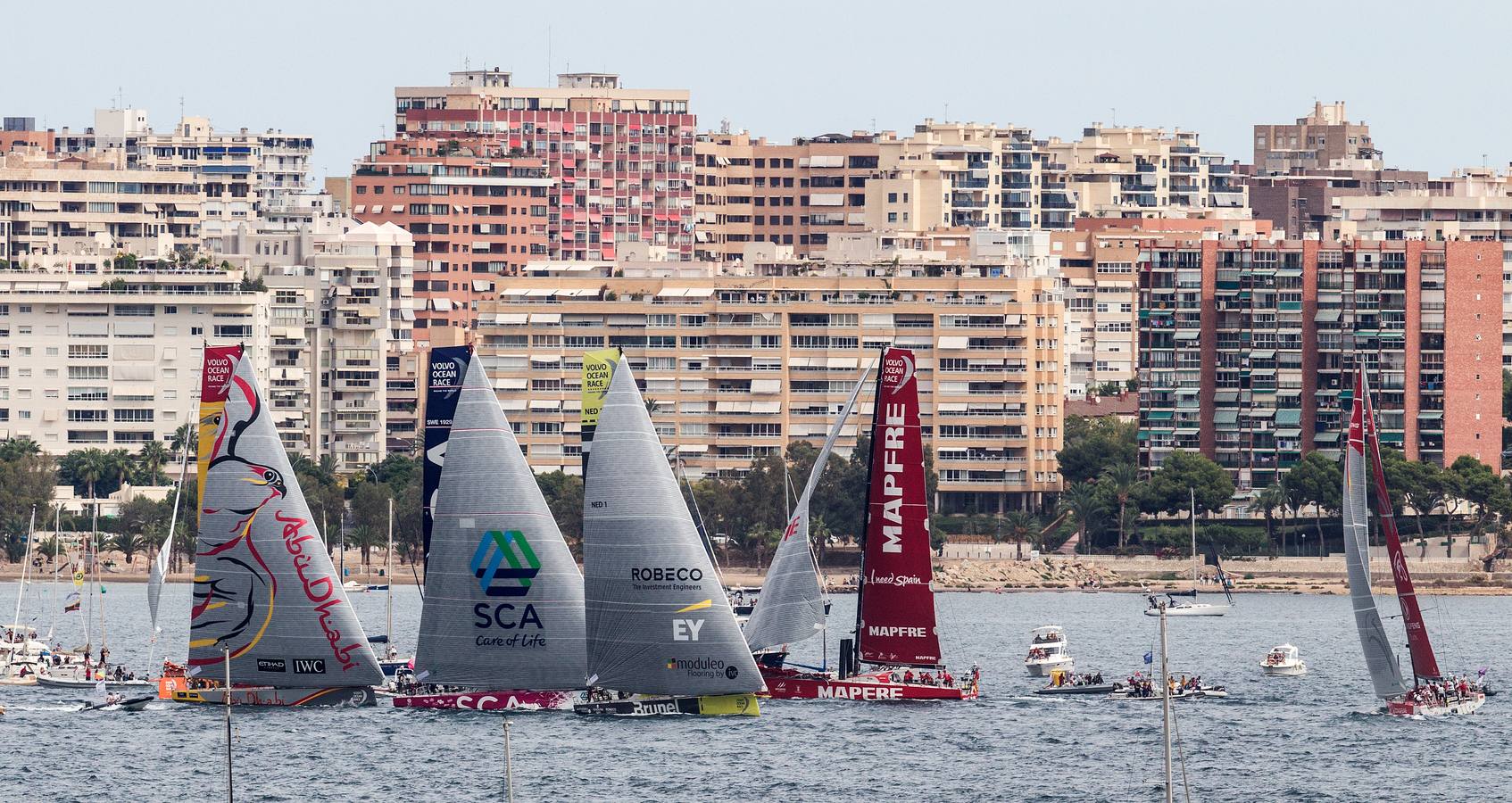 Salida de la Volvo Ocean Race (I)