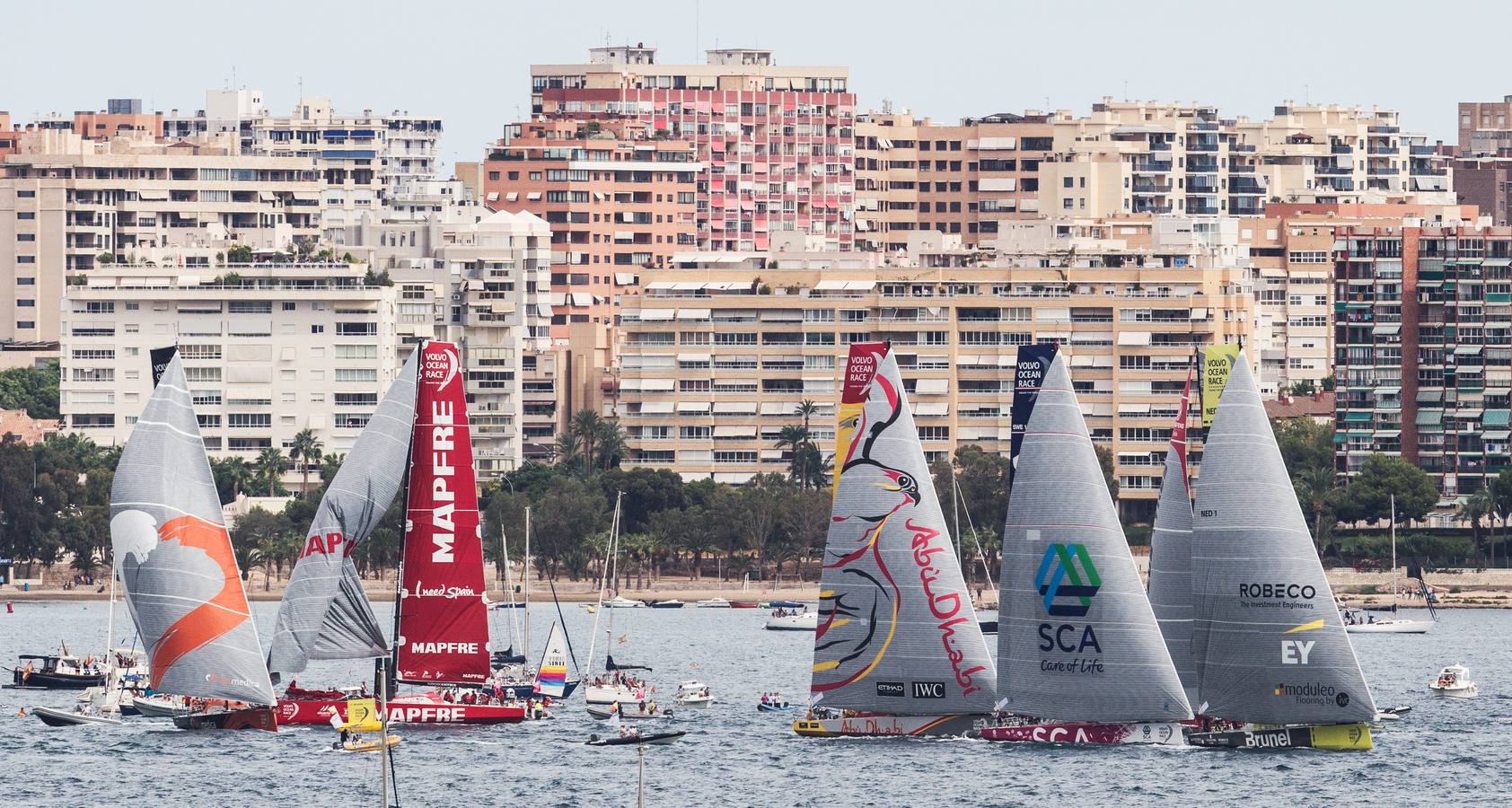 Salida de la Volvo Ocean Race (I)