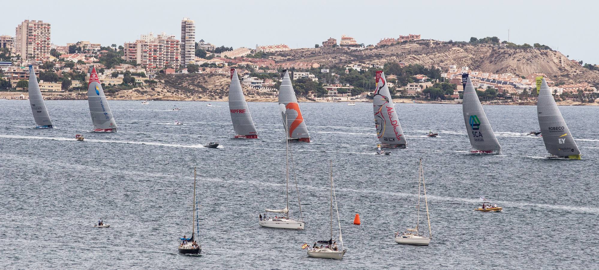 Salida de la Volvo Ocean Race (I)