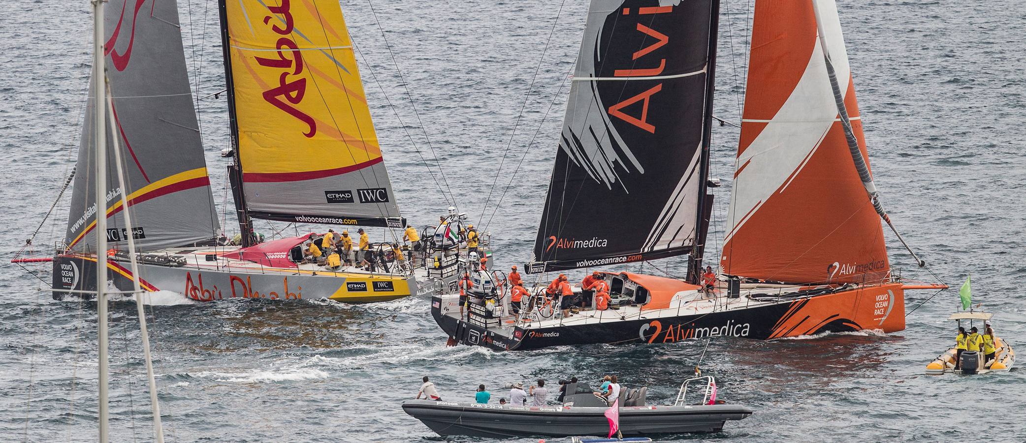 Salida de la Volvo Ocean Race (I)