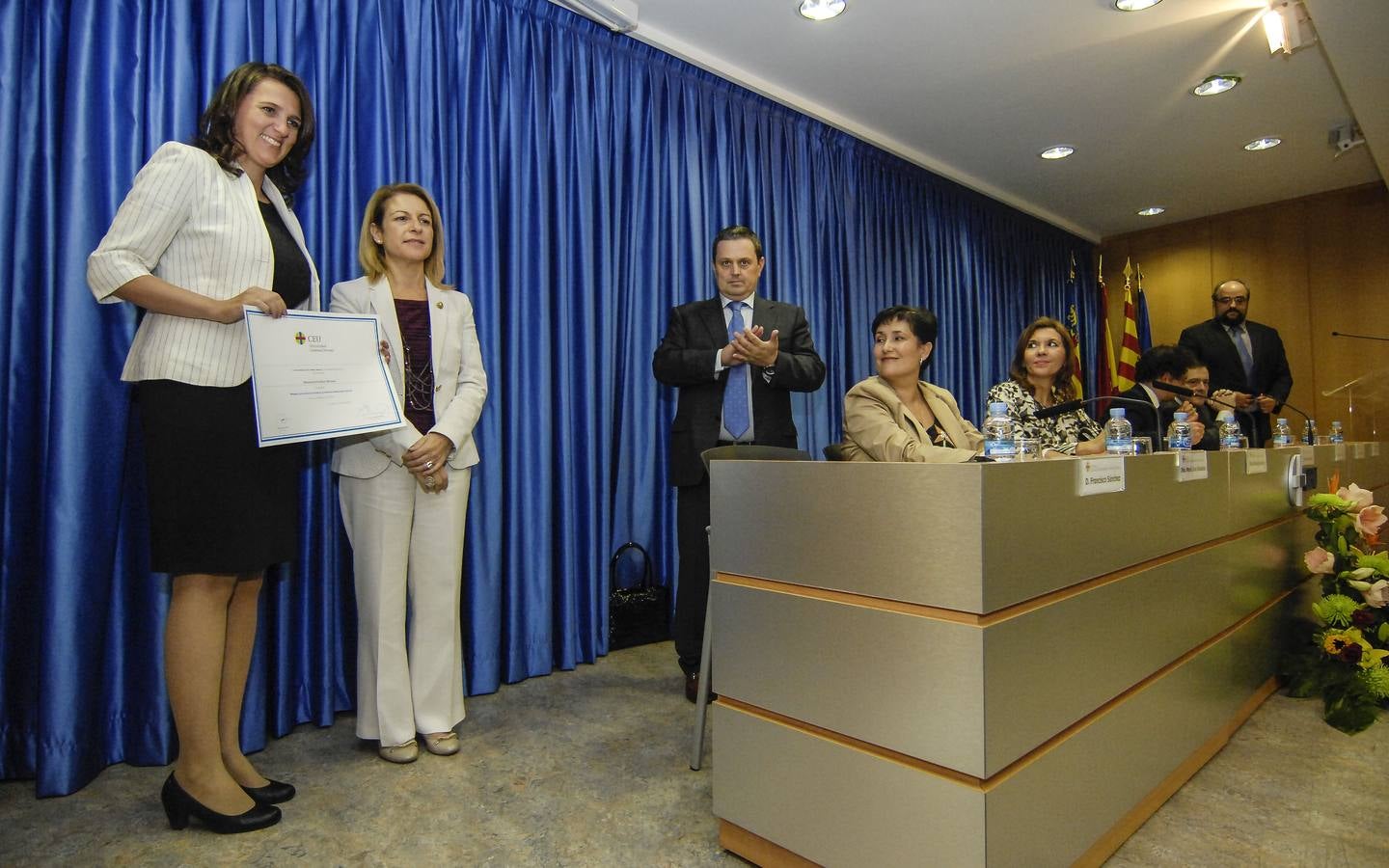 Presentación del curso 2014-2015 del CEU