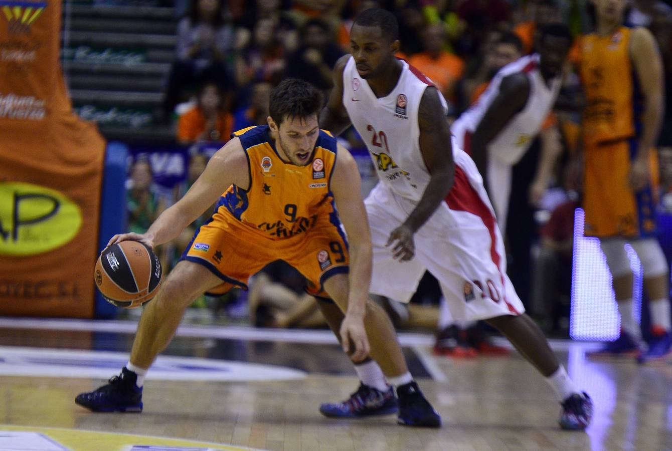 Las mejores imágenes del Valencia Basket-Olympiacos de Euroliga