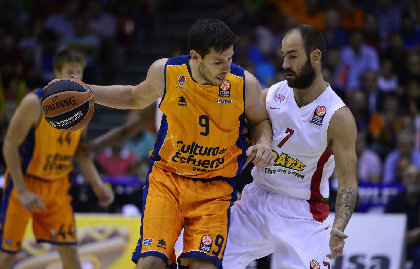 Las mejores imágenes del Valencia Basket-Olympiacos de Euroliga