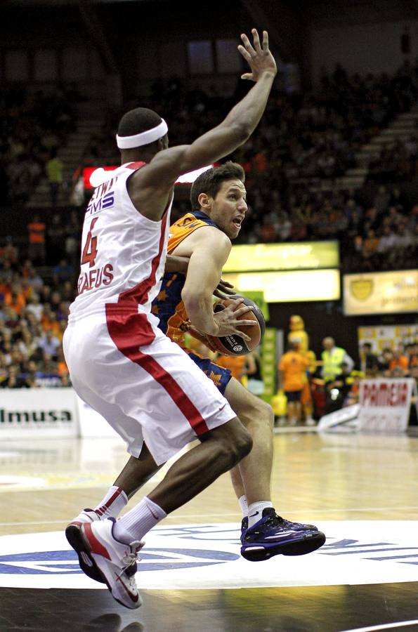 Las mejores imágenes del Valencia Basket-Olympiacos de Euroliga