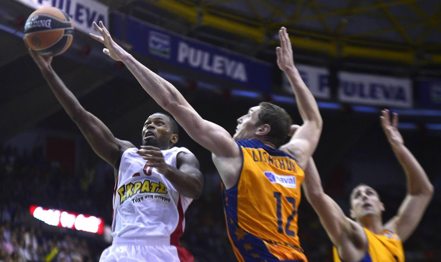 Las mejores imágenes del Valencia Basket-Olympiacos de Euroliga