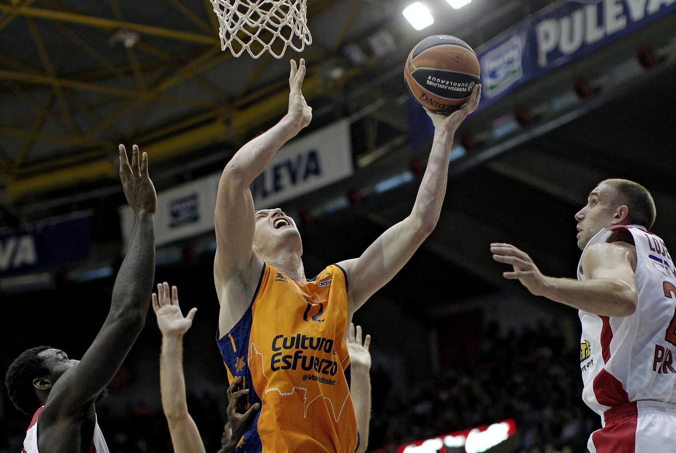 Las mejores imágenes del Valencia Basket-Olympiacos de Euroliga