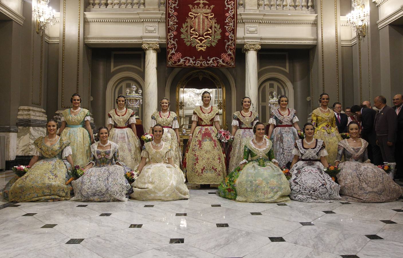 Proclamación de Estefanía López y María Donderis como falleras mayores de Valencia 2015