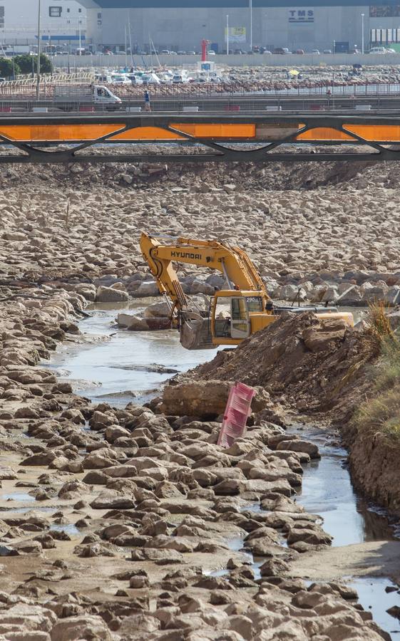 Denuncian fallos en las obras del Barranco de las Ovejas