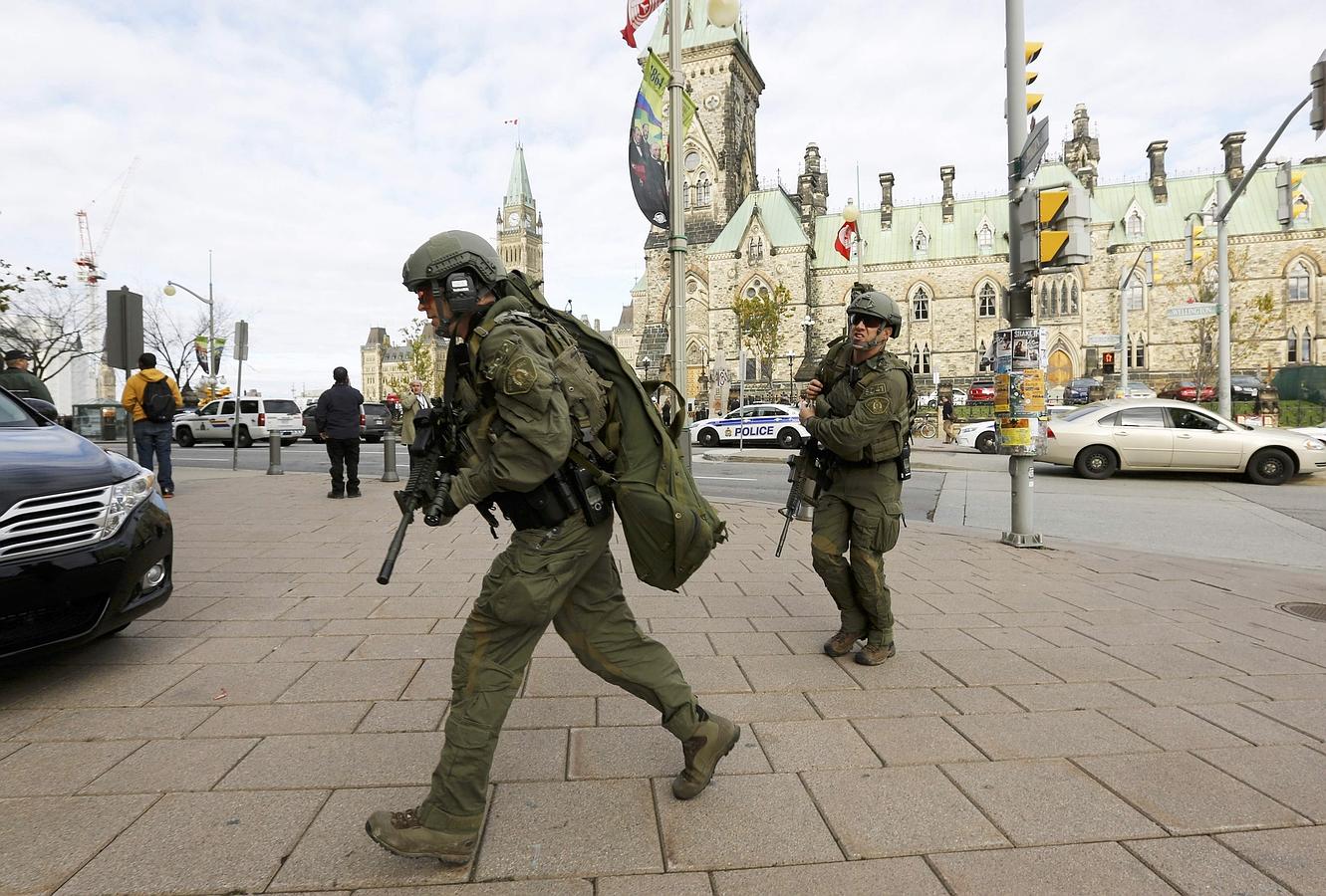 Alerta en Ottawa tras un tiroteo frente al parlamento