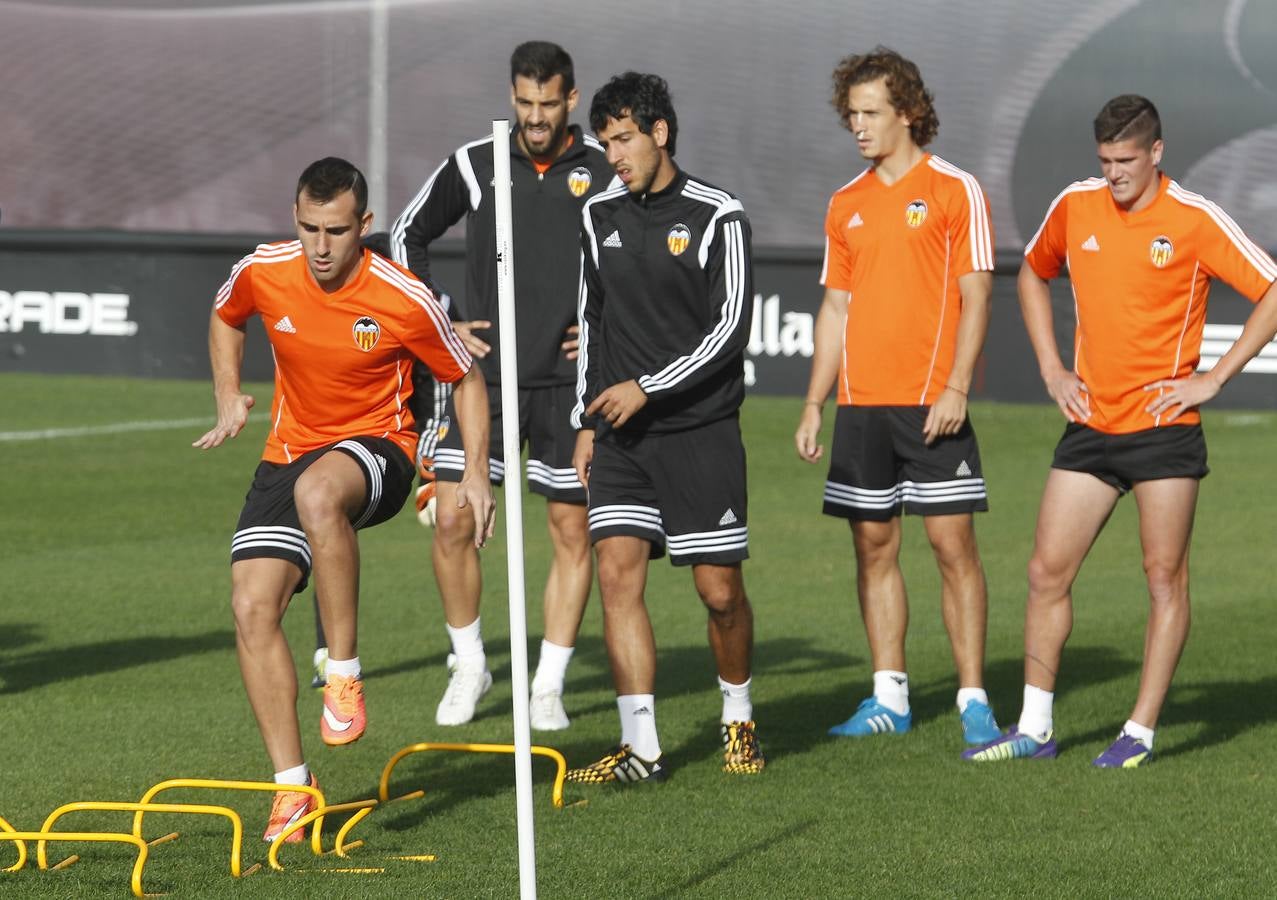 El equipo se prepara para el Elche a la espera de Lim