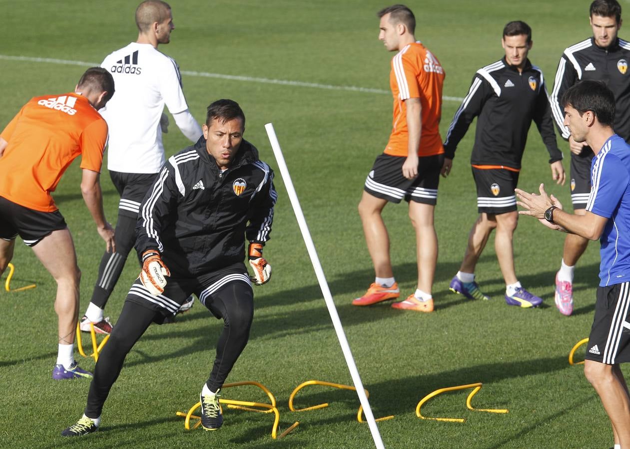 El equipo se prepara para el Elche a la espera de Lim