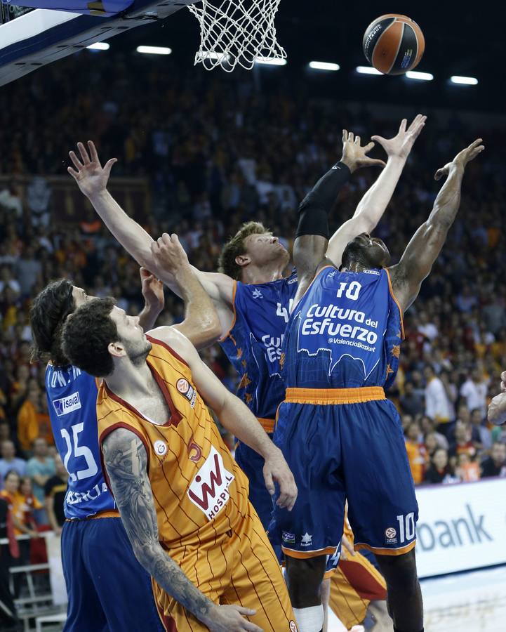 Partido entre el Galatasaray y el Valencia Basket