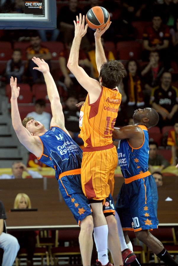 Partido entre el Galatasaray y el Valencia Basket