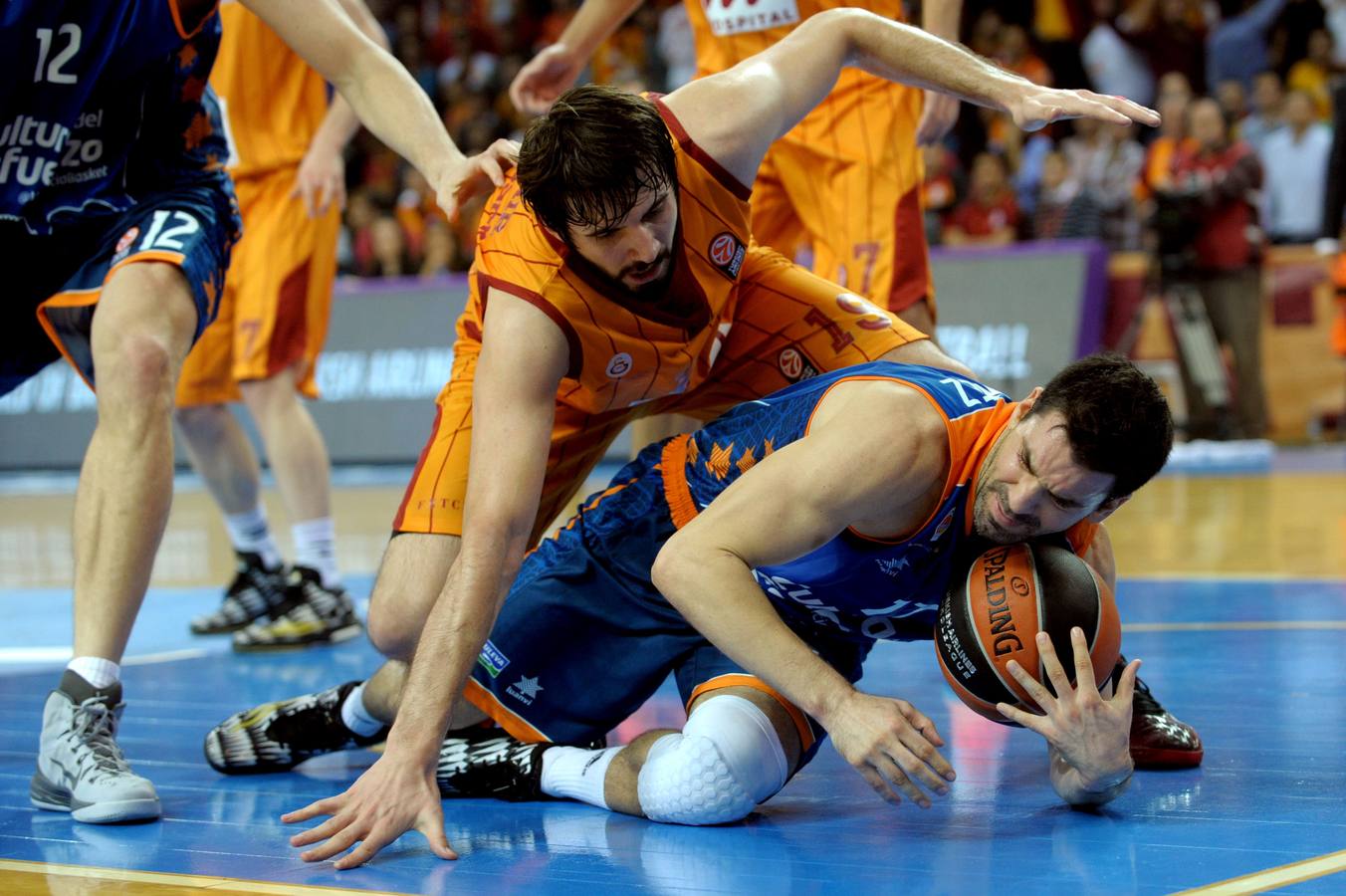 Partido entre el Galatasaray y el Valencia Basket