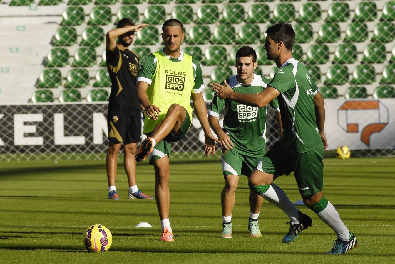 Entrenamiento del Elche CF