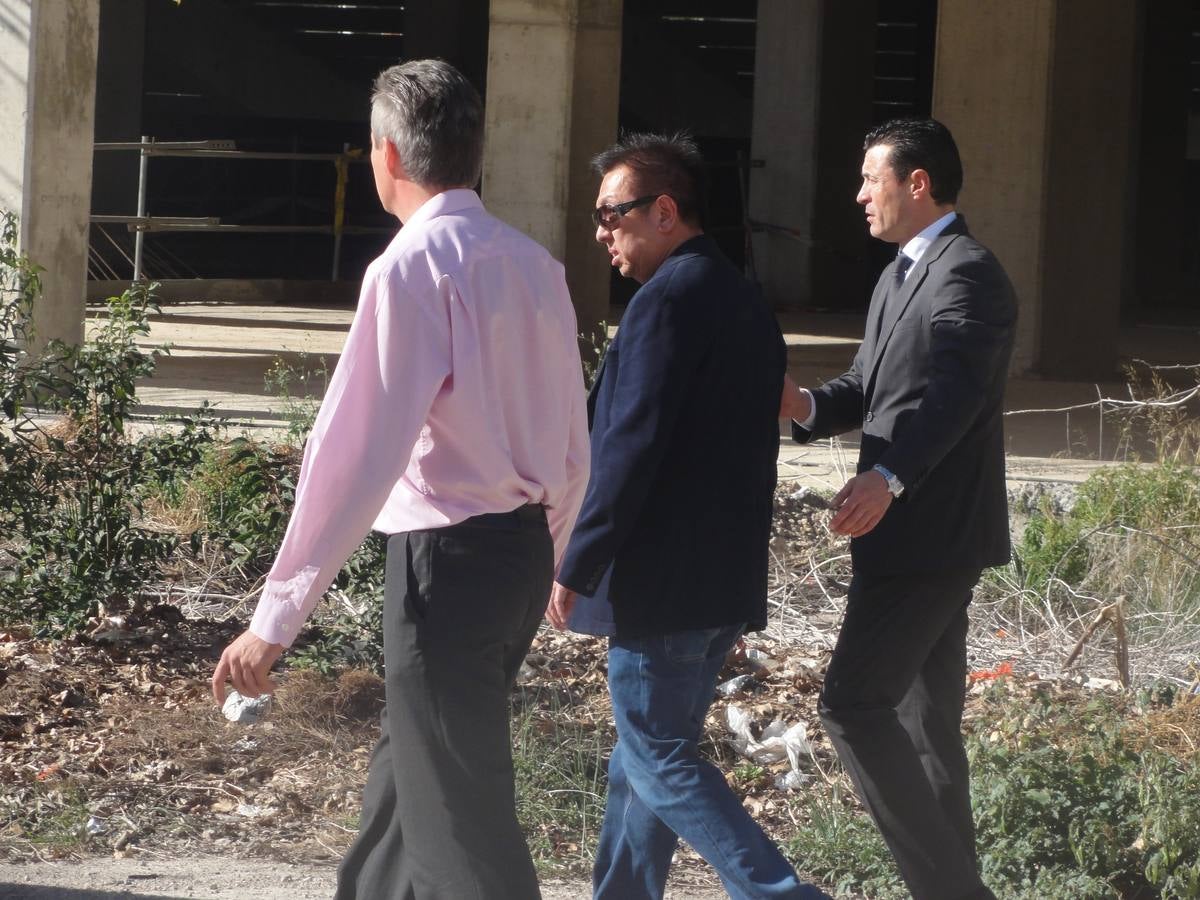 Peter Lim, en Valencia tras comprar el club