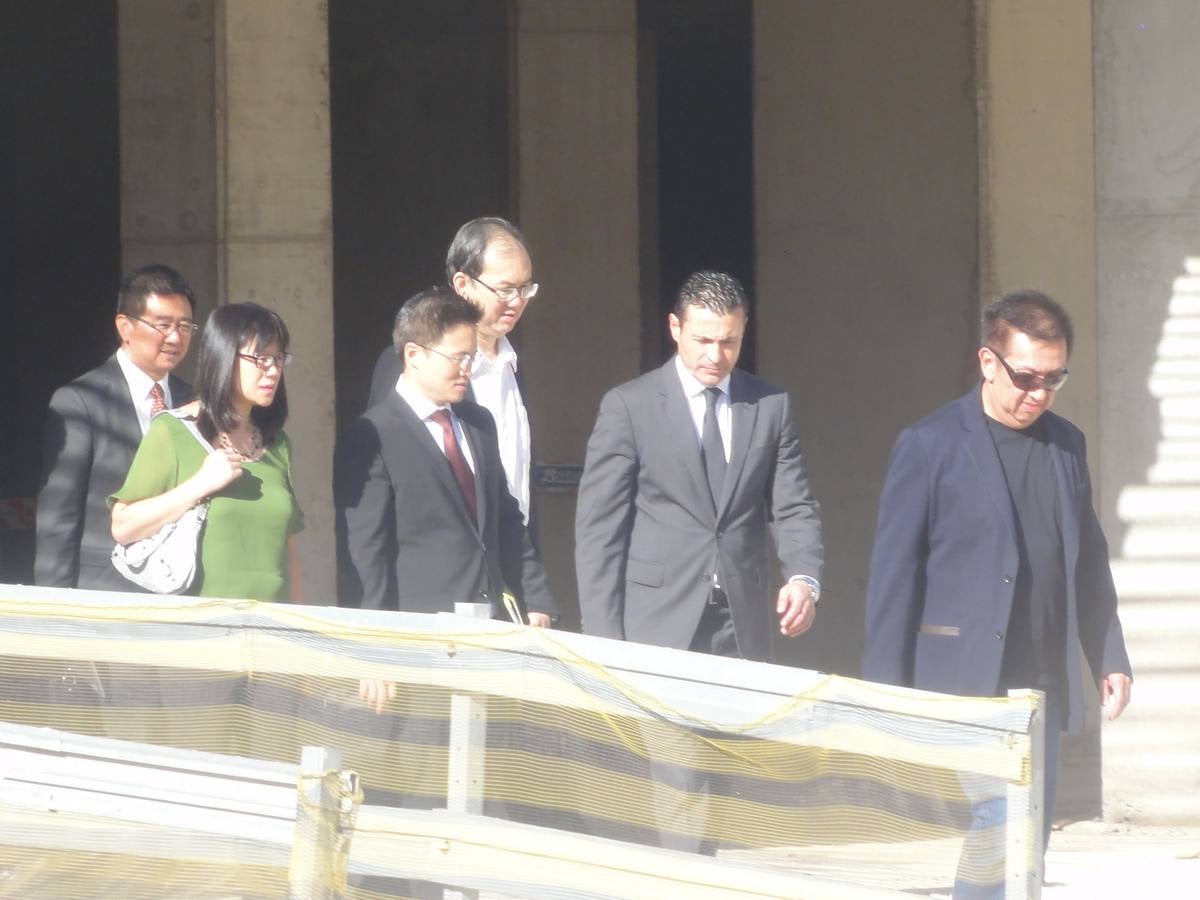 Peter Lim, en Valencia tras comprar el club