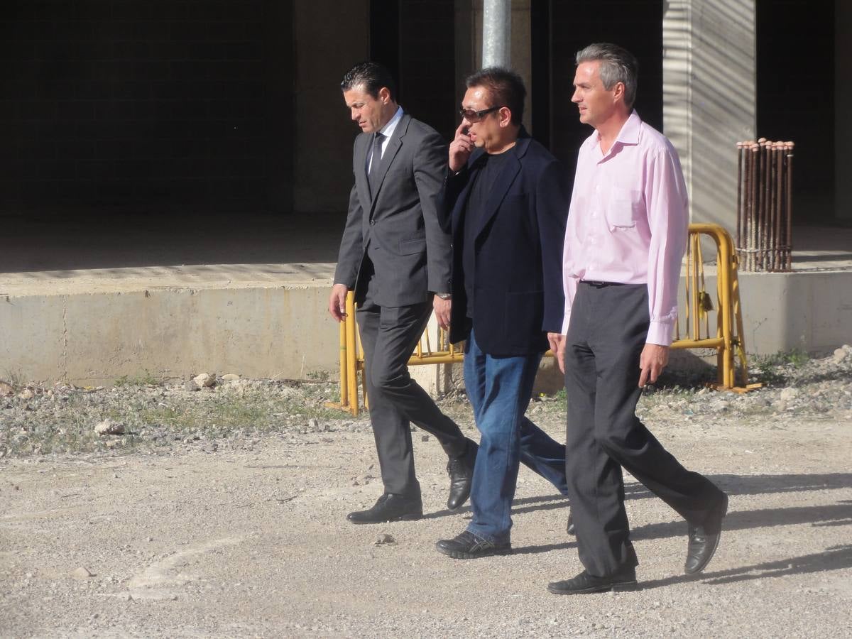 Peter Lim, en Valencia tras comprar el club