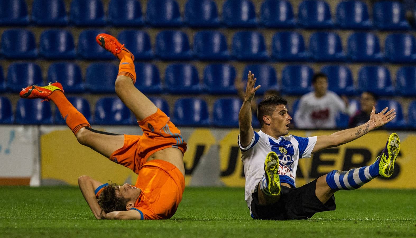 El Hércules pierde ante el Mestalla